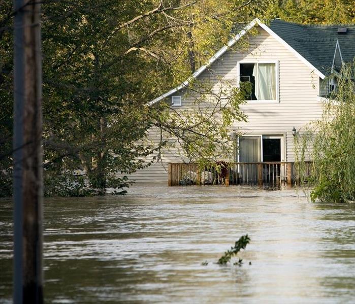 Flooded House, Following a Severe Rainstorm 